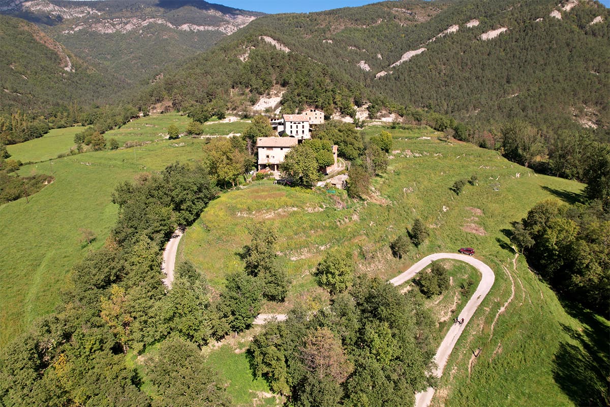 Vue sur la montagne